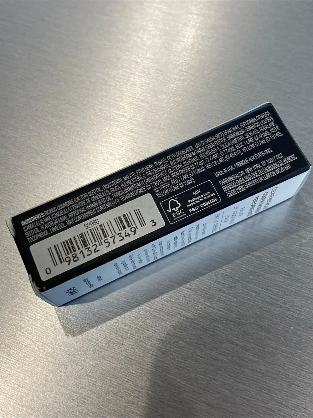 bareMinerals Mineralist Hydra-smoothing Lipstick Purpose NIB .12 oz
